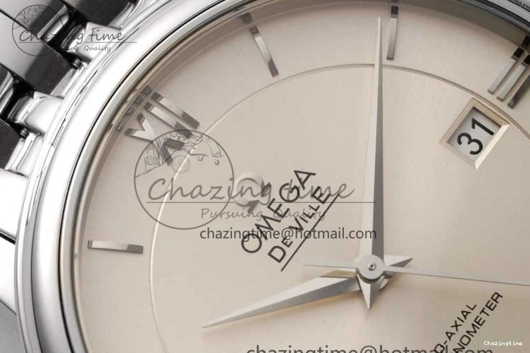 0311 Bright De Ville SS DIWF 1:1 Best Edition Silver Dial SS Markers on SS Bracelet MIYOTA 7848